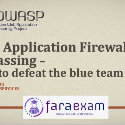 web application firewall bypassing
