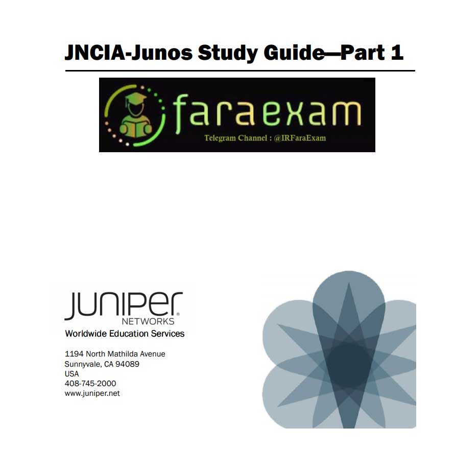 jnica junos study guide part1