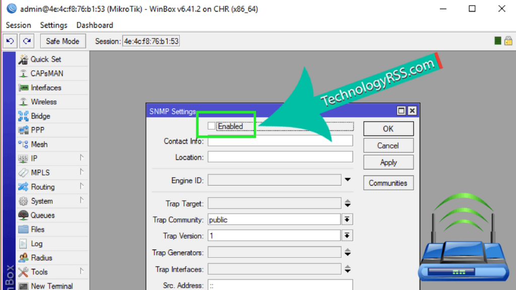 استفاده از ترافیک با mikrotik