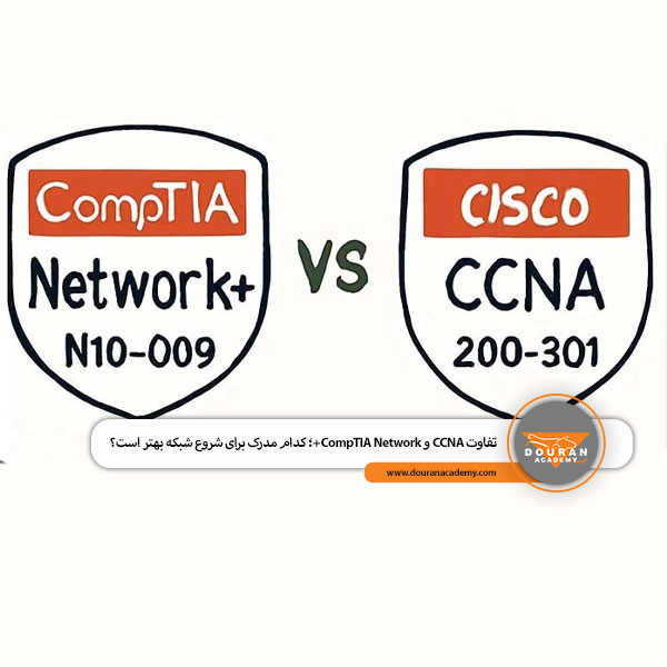 تفاوت CCNA و CompTIA Network+