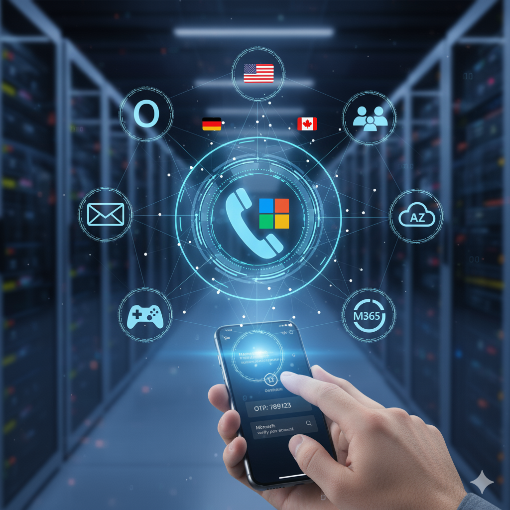 خرید شماره مجازی مایکروسافت