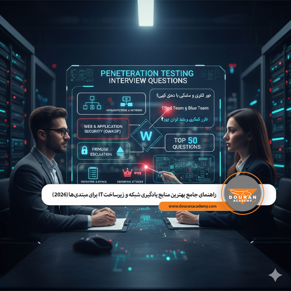 یادگیری شبکه و زیرساخت IT